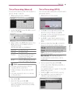 Preview for 45 page of LG HR922M Owner'S Manual