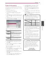 Preview for 69 page of LG HR922M Owner'S Manual