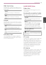 Preview for 33 page of LG HR925M Owner'S Manual