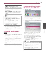 Preview for 49 page of LG HR925M Owner'S Manual