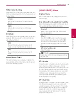 Preview for 31 page of LG HR931D Owner'S Manual