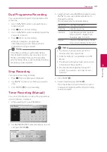 Preview for 43 page of LG HR931D Owner'S Manual