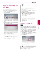 Preview for 63 page of LG HR931D Owner'S Manual