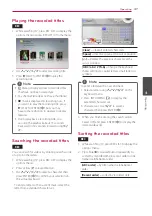 Preview for 47 page of LG HR945T Owner'S Manual