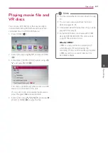 Предварительный просмотр 63 страницы LG HR945T Owner'S Manual