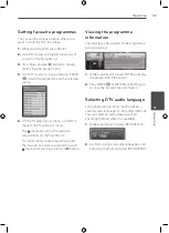 Preview for 43 page of LG HRX550 Owner'S Manual