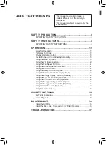 Preview for 2 page of LG HSN12IPX Owner'S Manual