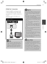 Предварительный просмотр 17 страницы LG HT-1000EV Owner'S Manual