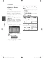 Предварительный просмотр 18 страницы LG HT306PD Owner'S Manual