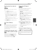 Preview for 25 page of LG HT306SF Owner'S Manual