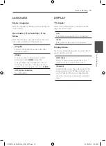 Предварительный просмотр 19 страницы LG HT306TQ Owner'S Manual