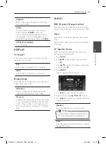 Предварительный просмотр 15 страницы LG HT358SD Owner'S Manual