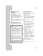 Предварительный просмотр 16 страницы LG HT462DZ Owner'S Manual