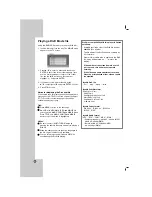 Предварительный просмотр 18 страницы LG HT462DZ Owner'S Manual