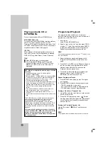 Предварительный просмотр 16 страницы LG HT462SZ-D0 Owner'S Manual