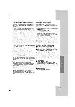 Preview for 19 page of LG HT462SZ-D0 Owner'S Manual