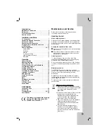 Предварительный просмотр 3 страницы LG HT502SH Owner'S Manual