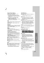 Предварительный просмотр 23 страницы LG HT502THW Owner'S Manual