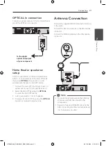 Preview for 21 page of LG HT606DI Owner'S Manual