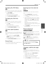 Preview for 29 page of LG HT606DI Owner'S Manual