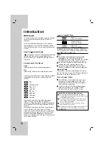 Предварительный просмотр 4 страницы LG HT752TP Owner'S Manual