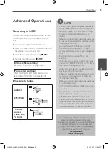 Предварительный просмотр 35 страницы LG HT805DH Owner'S Manual