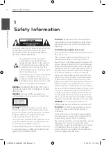 Preview for 2 page of LG HT805PM Owner'S Manual