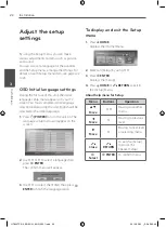 Предварительный просмотр 22 страницы LG HT805TC Owner'S Manual