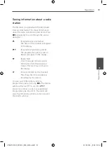 Предварительный просмотр 39 страницы LG HT805THW Owner'S Manual