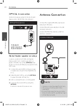 Предварительный просмотр 22 страницы LG HT805TQ Owner'S Manual