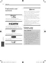 Предварительный просмотр 44 страницы LG HT805TQ Owner'S Manual