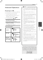 Preview for 39 page of LG HT806TGW Owner'S Manual