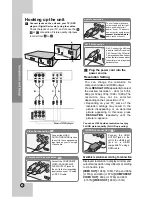 Предварительный просмотр 8 страницы LG HT826SF Owner'S Manual