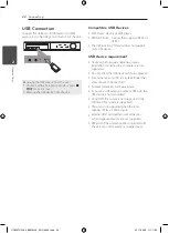 Предварительный просмотр 22 страницы LG HT836THW Owner'S Manual