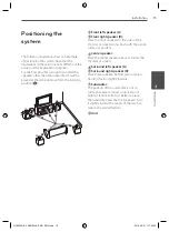 Предварительный просмотр 15 страницы LG HT865PH Owner'S Manual