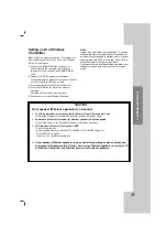 Предварительный просмотр 11 страницы LG HT902PBW Owner'S Manual