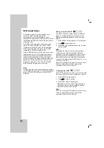 Предварительный просмотр 22 страницы LG HT902TBW Owner'S Manual