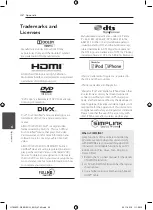 Preview for 42 page of LG HT906SC Owner'S Manual