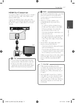 Предварительный просмотр 17 страницы LG HT906TI Owner'S Manual