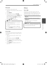 Предварительный просмотр 27 страницы LG HT906TI Owner'S Manual