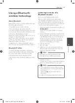 Предварительный просмотр 37 страницы LG HT906TI Owner'S Manual