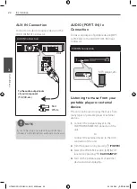 Предварительный просмотр 22 страницы LG HT965DF Owner'S Manual