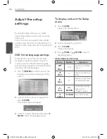 Предварительный просмотр 28 страницы LG HT965TZ Owner'S Manual