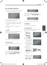 Preview for 39 page of LG HTK805TH Owner'S Manual