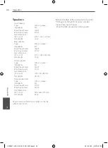 Preview for 46 page of LG HTK805TH Owner'S Manual