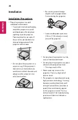 Preview for 28 page of LG HU80KA Owner'S Manual