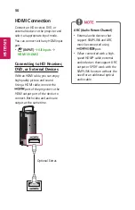 Preview for 50 page of LG HU80KA Owner'S Manual