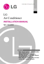 LG HV-C186BLA0 Installation Manual preview