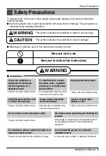 Preview for 3 page of LG HV-C186BLA0 Installation Manual