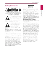 Preview for 3 page of LG HX-506-DI Owner'S Manual